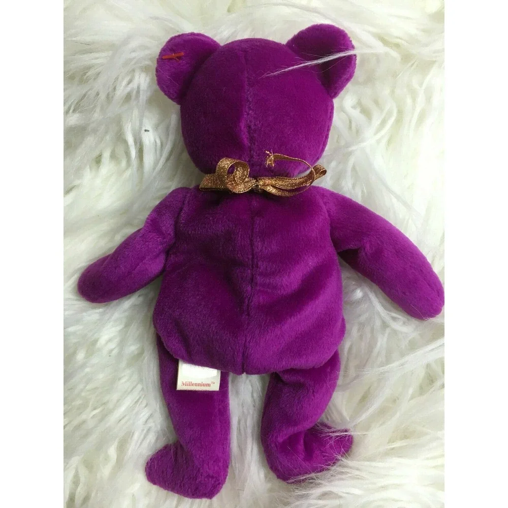 Ty Beanie‎ Babies Millennium Bear Plush Stuffed Beanie 2000